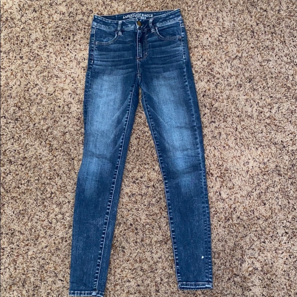 American eagle high rise jeans